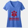 Women's Perfect Blend ® CVC V Neck Tee Thumbnail