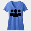 Women's Perfect Blend ® CVC V Neck Tee Thumbnail