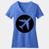 Women's Perfect Blend ® CVC V Neck Tee Thumbnail