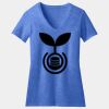 Women's Perfect Blend ® CVC V Neck Tee Thumbnail