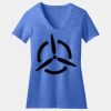 Women's Perfect Blend ® CVC V Neck Tee Thumbnail