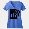 Women's Perfect Blend ® CVC V Neck Tee Thumbnail