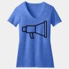 Women's Perfect Blend ® CVC V Neck Tee Thumbnail