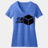 Women's Perfect Blend ® CVC V Neck Tee Thumbnail