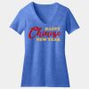 Women's Perfect Blend ® CVC V Neck Tee Thumbnail