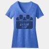 Women's Perfect Blend ® CVC V Neck Tee Thumbnail