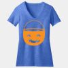 Women's Perfect Blend ® CVC V Neck Tee Thumbnail
