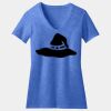 Women's Perfect Blend ® CVC V Neck Tee Thumbnail