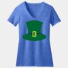 Women's Perfect Blend ® CVC V Neck Tee Thumbnail