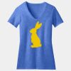 Women's Perfect Blend ® CVC V Neck Tee Thumbnail