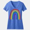 Women's Perfect Blend ® CVC V Neck Tee Thumbnail