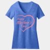 Women's Perfect Blend ® CVC V Neck Tee Thumbnail