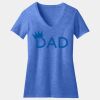 Women's Perfect Blend ® CVC V Neck Tee Thumbnail