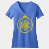 Women's Perfect Blend ® CVC V Neck Tee Thumbnail