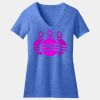 Women's Perfect Blend ® CVC V Neck Tee Thumbnail