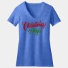 Women's Perfect Blend ® CVC V Neck Tee Thumbnail