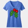 Women's Perfect Blend ® CVC V Neck Tee Thumbnail
