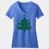 Women's Perfect Blend ® CVC V Neck Tee Thumbnail