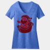 Women's Perfect Blend ® CVC V Neck Tee Thumbnail