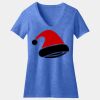 Women's Perfect Blend ® CVC V Neck Tee Thumbnail