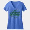 Women's Perfect Blend ® CVC V Neck Tee Thumbnail