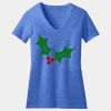 Women's Perfect Blend ® CVC V Neck Tee Thumbnail