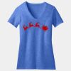 Women's Perfect Blend ® CVC V Neck Tee Thumbnail