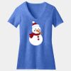 Women's Perfect Blend ® CVC V Neck Tee Thumbnail