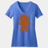 Women's Perfect Blend ® CVC V Neck Tee Thumbnail
