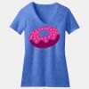 Women's Perfect Blend ® CVC V Neck Tee Thumbnail