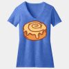 Women's Perfect Blend ® CVC V Neck Tee Thumbnail
