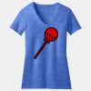 Women's Perfect Blend ® CVC V Neck Tee Thumbnail