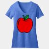 Women's Perfect Blend ® CVC V Neck Tee Thumbnail