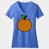 Women's Perfect Blend ® CVC V Neck Tee Thumbnail