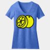 Women's Perfect Blend ® CVC V Neck Tee Thumbnail