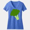 Women's Perfect Blend ® CVC V Neck Tee Thumbnail