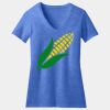 Women's Perfect Blend ® CVC V Neck Tee Thumbnail