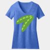 Women's Perfect Blend ® CVC V Neck Tee Thumbnail