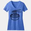 Women's Perfect Blend ® CVC V Neck Tee Thumbnail