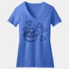 Women's Perfect Blend ® CVC V Neck Tee Thumbnail