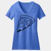 Women's Perfect Blend ® CVC V Neck Tee Thumbnail