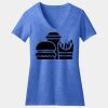 Women's Perfect Blend ® CVC V Neck Tee Thumbnail
