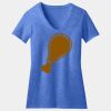 Women's Perfect Blend ® CVC V Neck Tee Thumbnail