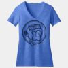 Women's Perfect Blend ® CVC V Neck Tee Thumbnail