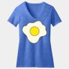Women's Perfect Blend ® CVC V Neck Tee Thumbnail