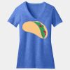Women's Perfect Blend ® CVC V Neck Tee Thumbnail