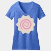 Women's Perfect Blend ® CVC V Neck Tee Thumbnail