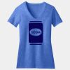 Women's Perfect Blend ® CVC V Neck Tee Thumbnail