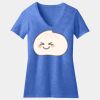 Women's Perfect Blend ® CVC V Neck Tee Thumbnail