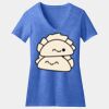 Women's Perfect Blend ® CVC V Neck Tee Thumbnail